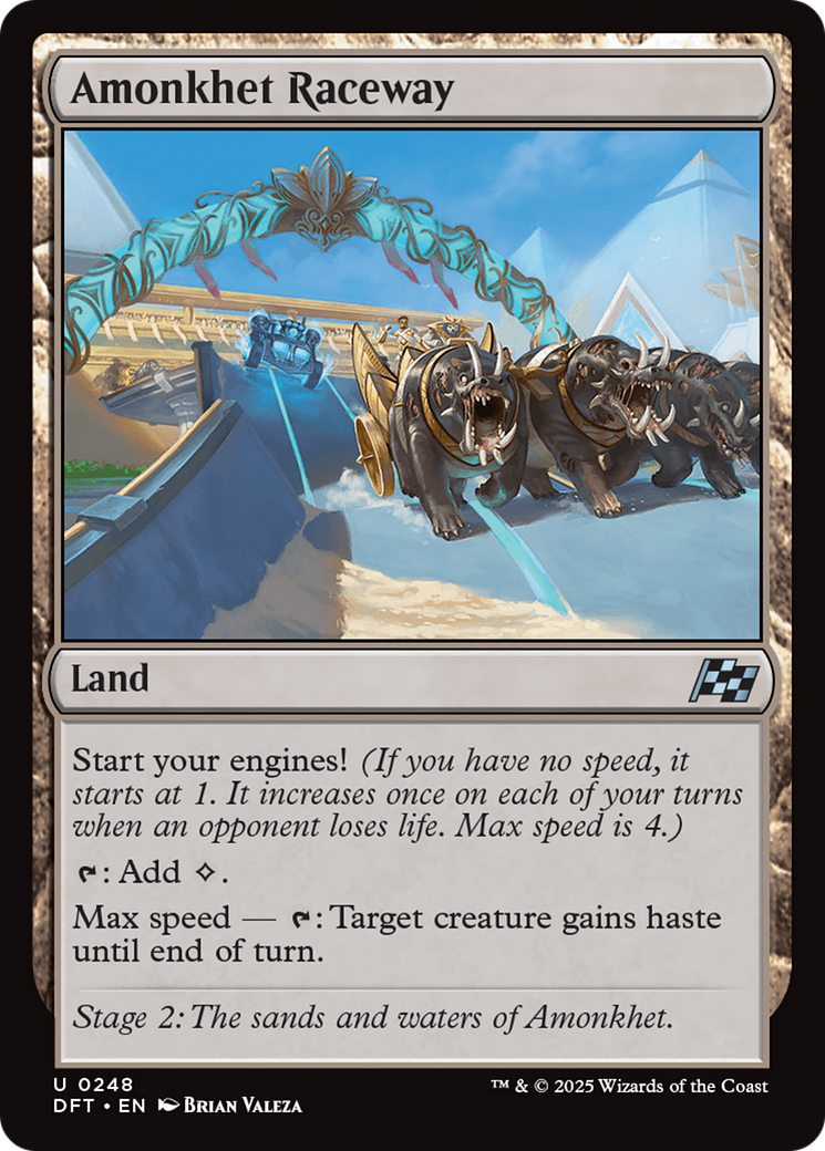 Amonkhet Raceway [Aetherdrift] | PLUS EV GAMES 