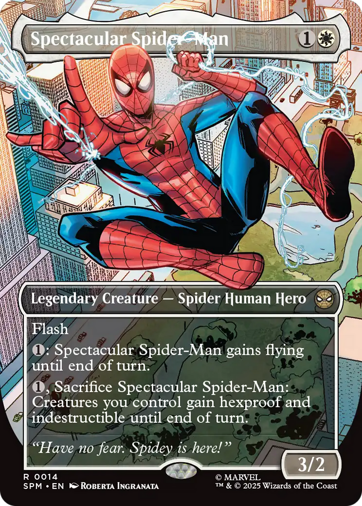 Spectacular Spider-Man (Borderless) [Marvel's Spider-Man] | PLUS EV GAMES 