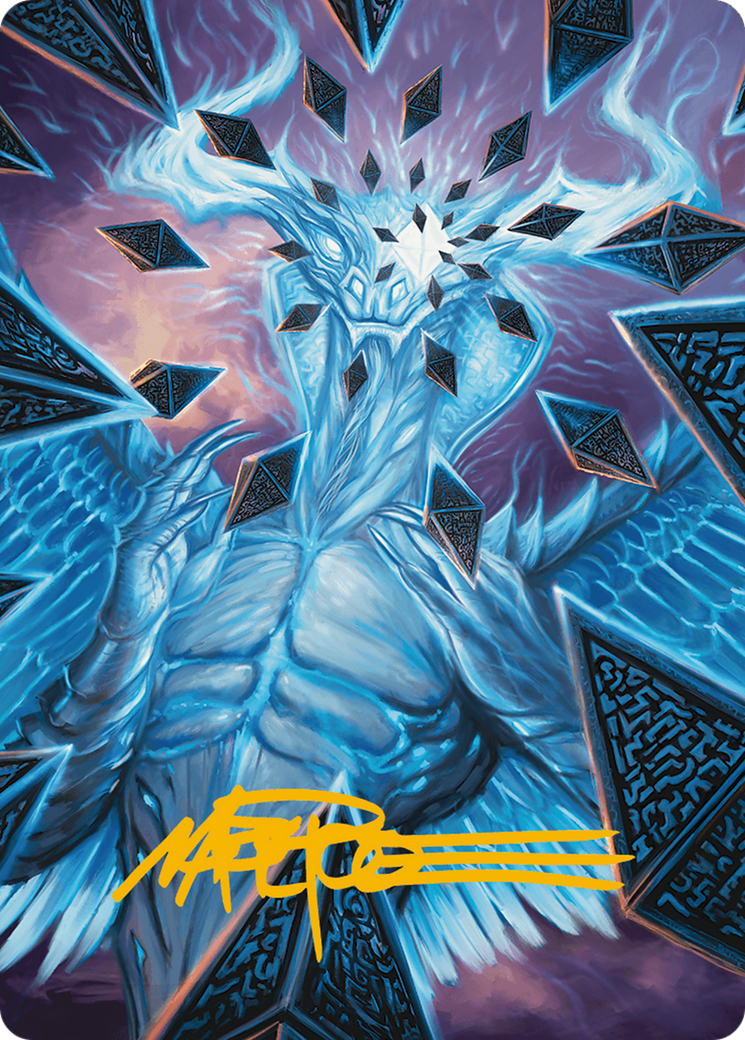 Ugin's Binding Art Card (Gold-Stamped Signature) [Modern Horizons 3 Art Series] | PLUS EV GAMES 