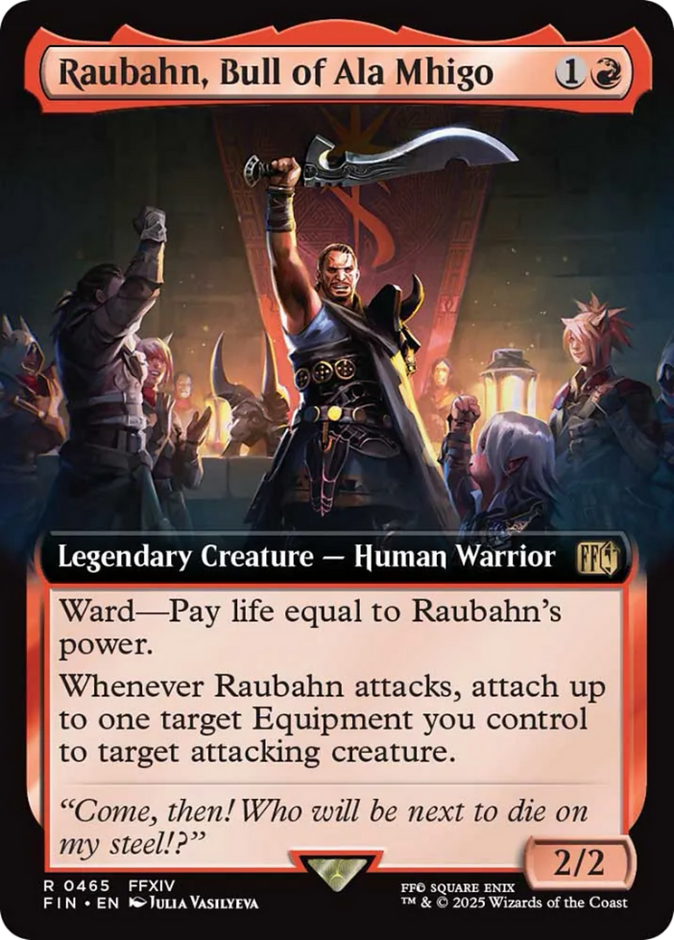 Raubahn, Bull of Ala Mhigo (Extended Art) [FINAL FANTASY] | PLUS EV GAMES 