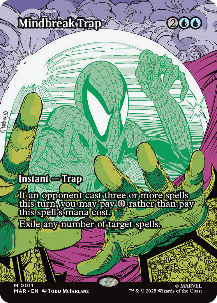 Mindbreak Trap (Borderless) [Marvel's Spider-Man: Eternal-Legal] | PLUS EV GAMES 