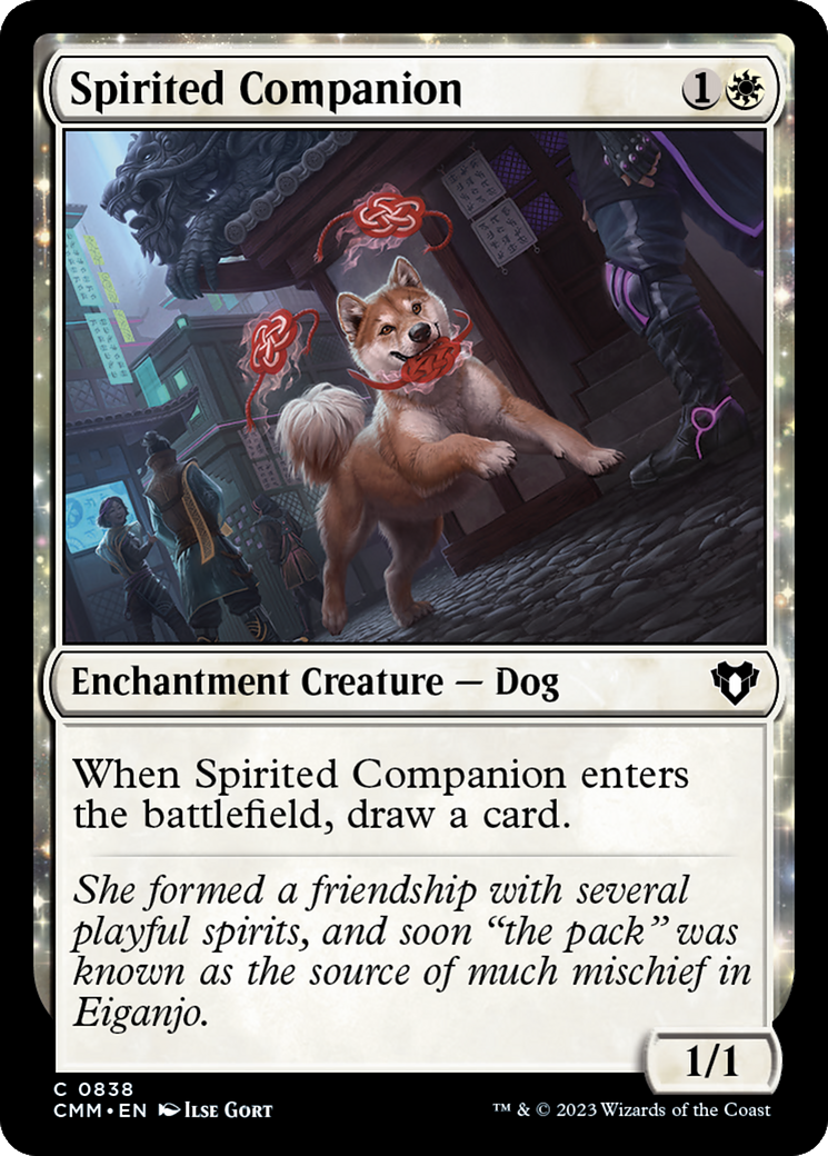 Spirited Companion [Commander Masters] | PLUS EV GAMES 