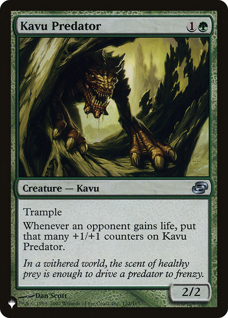 Kavu Predator [The List Reprints] | PLUS EV GAMES 