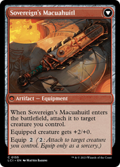 Idol of the Deep King // Sovereign's Macuahuitl [The Lost Caverns of Ixalan] | PLUS EV GAMES 