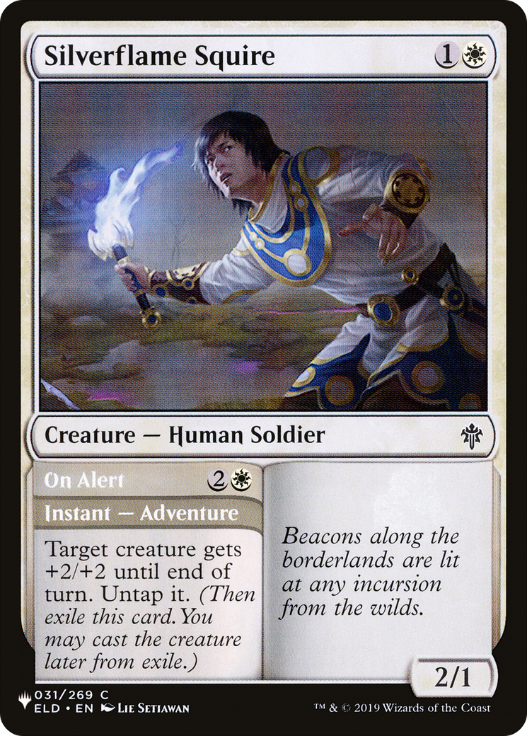 Silverflame Squire [The List Reprints] | PLUS EV GAMES 