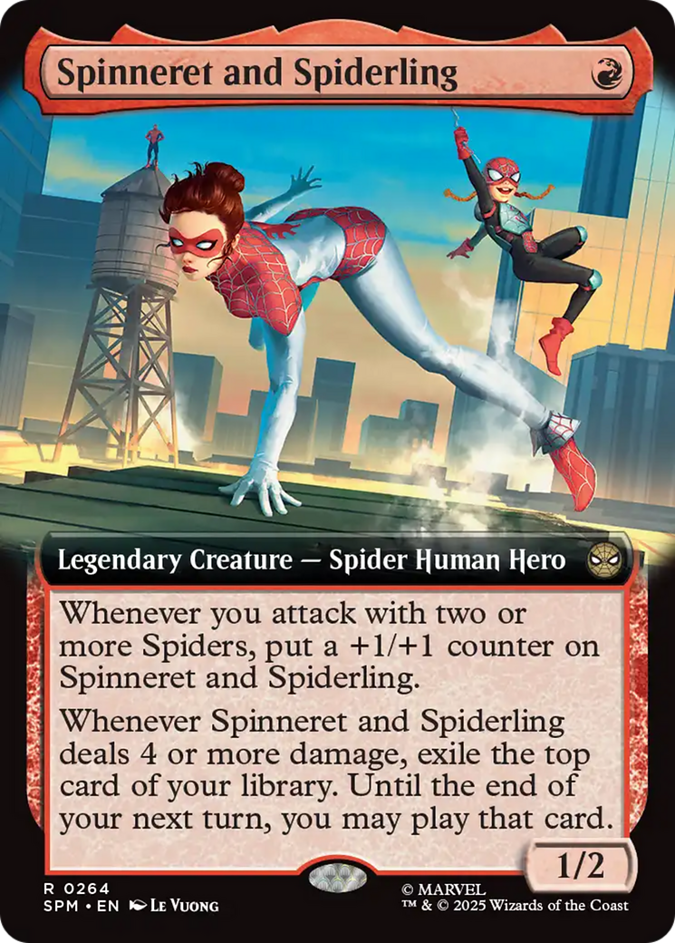Spinneret and Spiderling (Extended Art) [Marvel's Spider-Man] | PLUS EV GAMES 