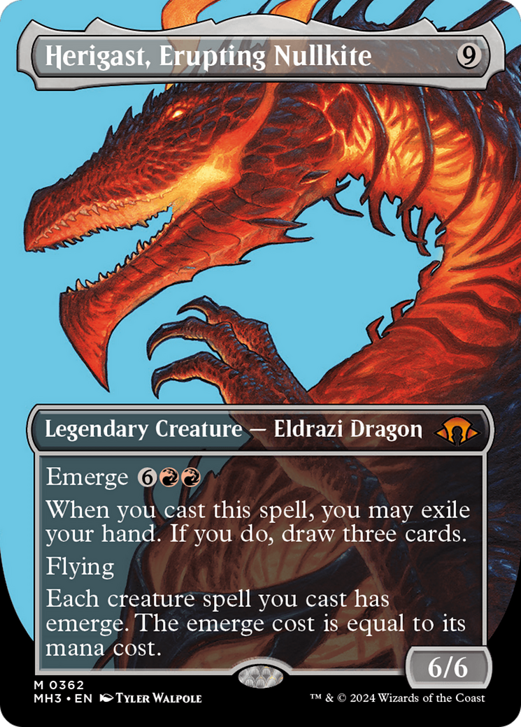 Herigast, Erupting Nullkite (Borderless) [Modern Horizons 3] | PLUS EV GAMES 