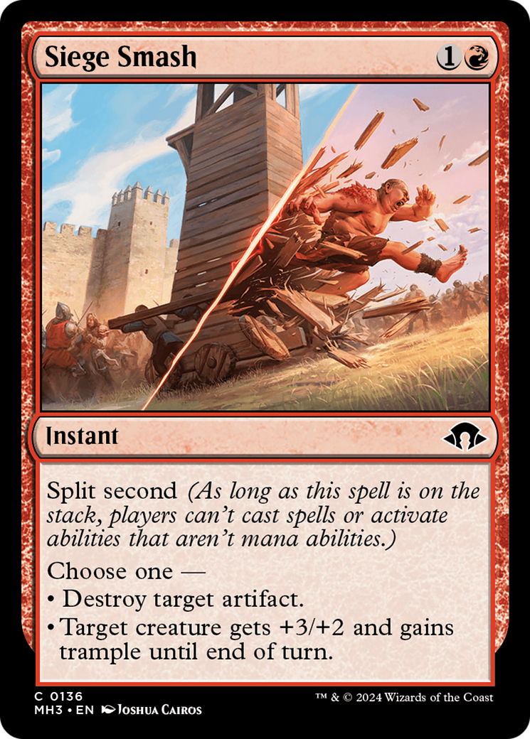 Siege Smash [Modern Horizons 3] | PLUS EV GAMES 