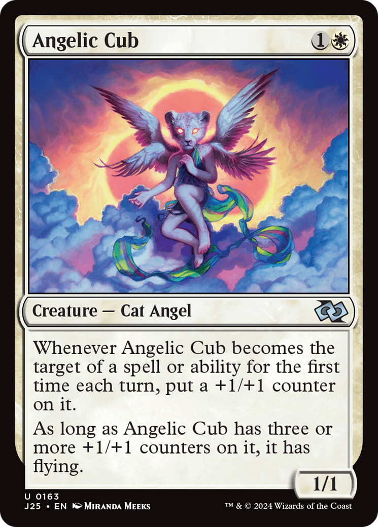 Angelic Cub [Foundations Jumpstart] | PLUS EV GAMES 