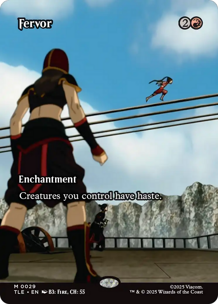 Fervor (Borderless) [Avatar: The Last Airbender: Eternal-Legal] | PLUS EV GAMES 