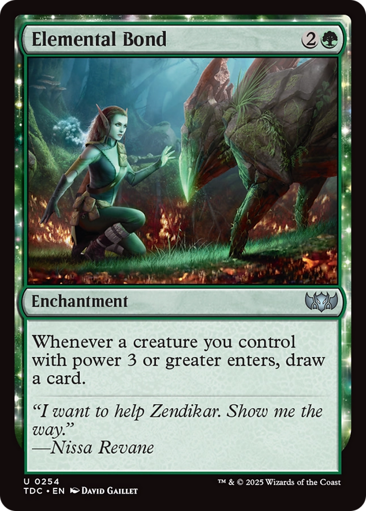 Elemental Bond [Tarkir: Dragonstorm Commander] | PLUS EV GAMES 