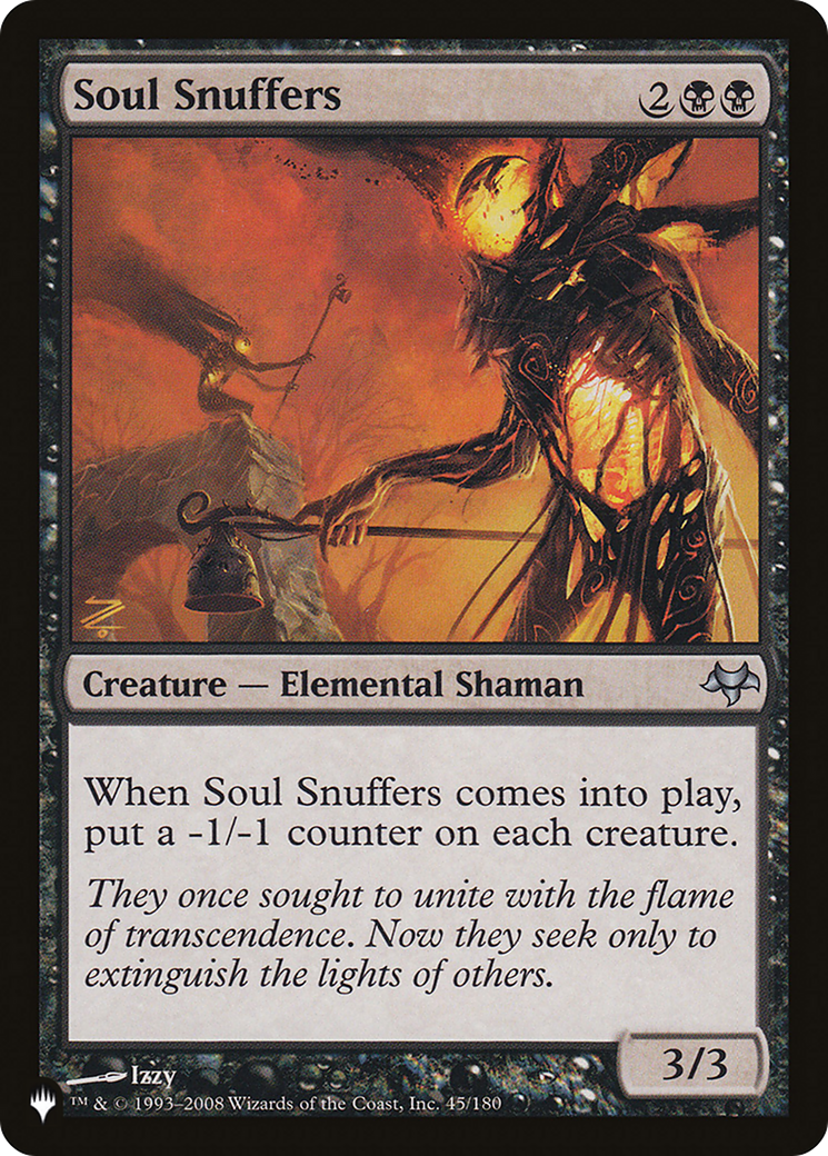 Soul Snuffers [The List Reprints] | PLUS EV GAMES 