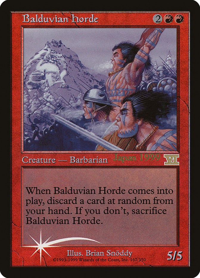 Balduvian Horde (Worlds) [World Championship Promos] | PLUS EV GAMES 