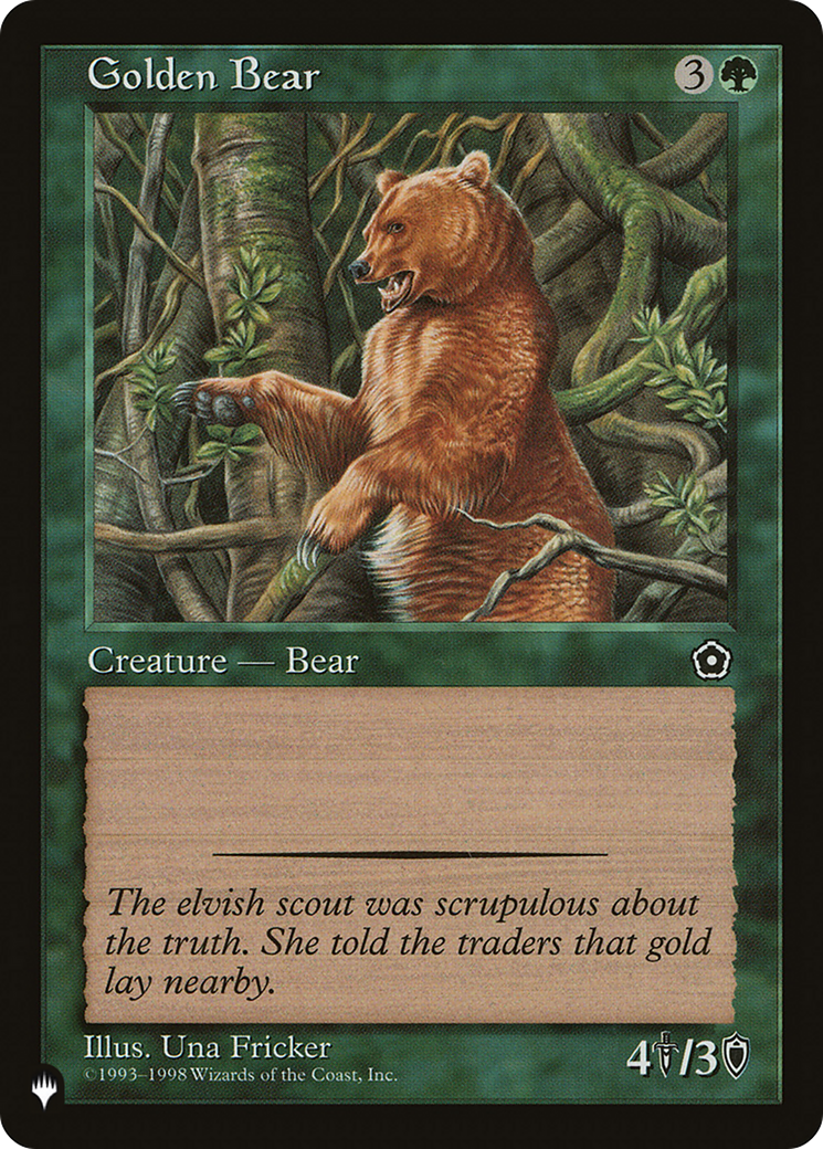 Golden Bear [The List Reprints] | PLUS EV GAMES 