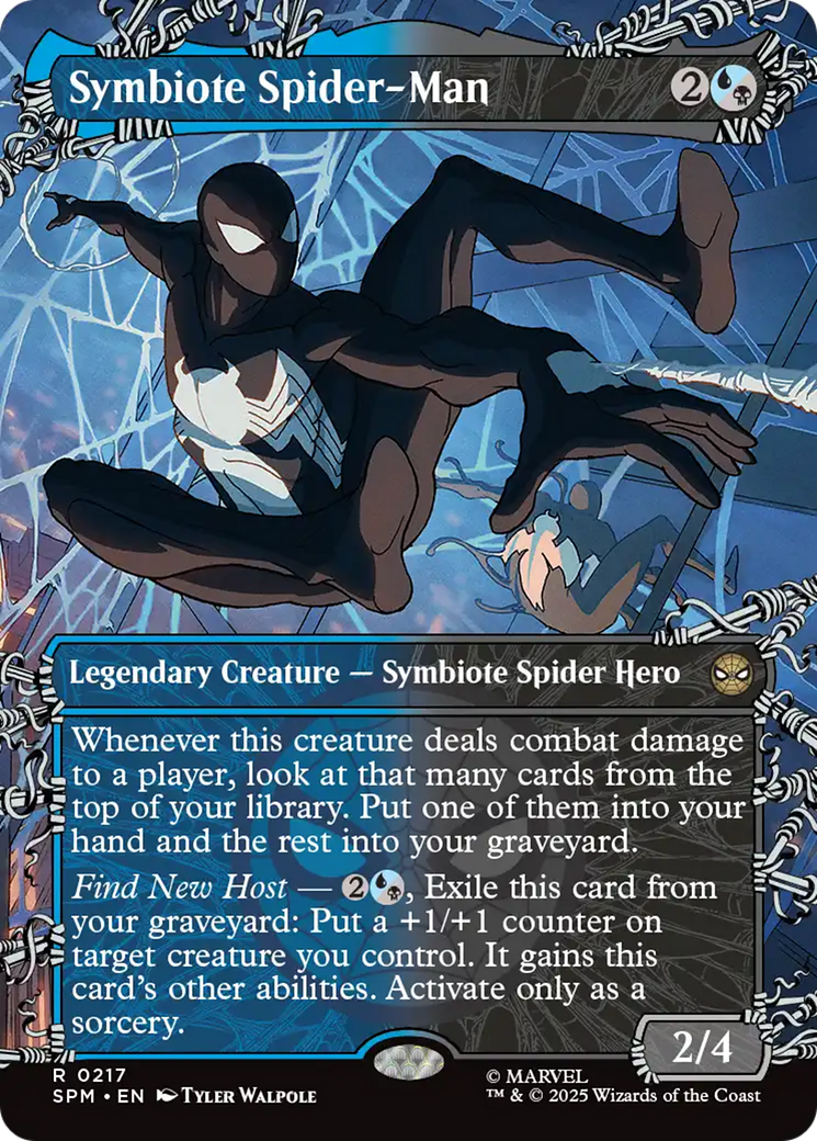 Symbiote Spider-Man (Borderless) [Marvel's Spider-Man] | PLUS EV GAMES 