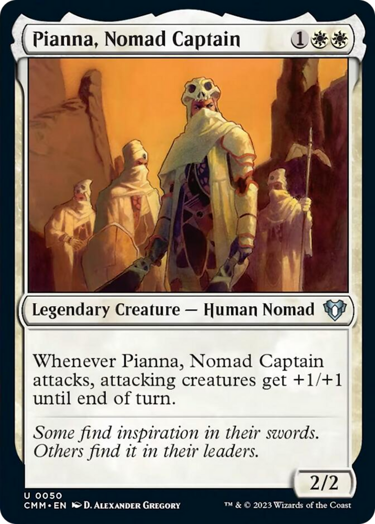 Pianna, Nomad Captain [Commander Masters] | PLUS EV GAMES 