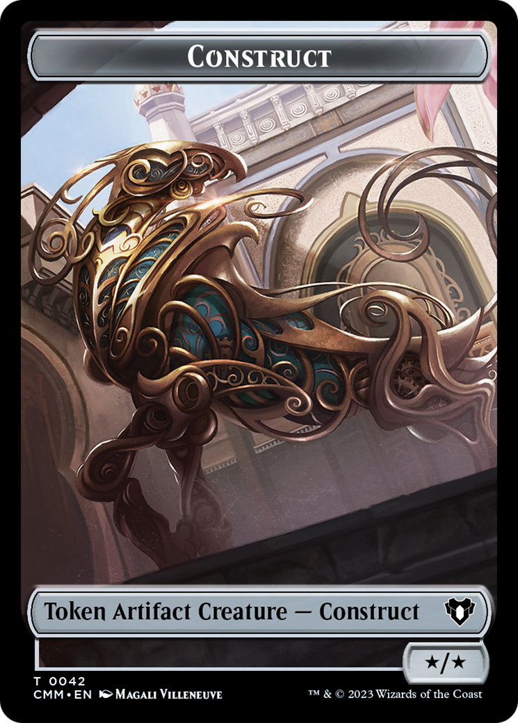 Construct Token (42) [Commander Masters Tokens] | PLUS EV GAMES 