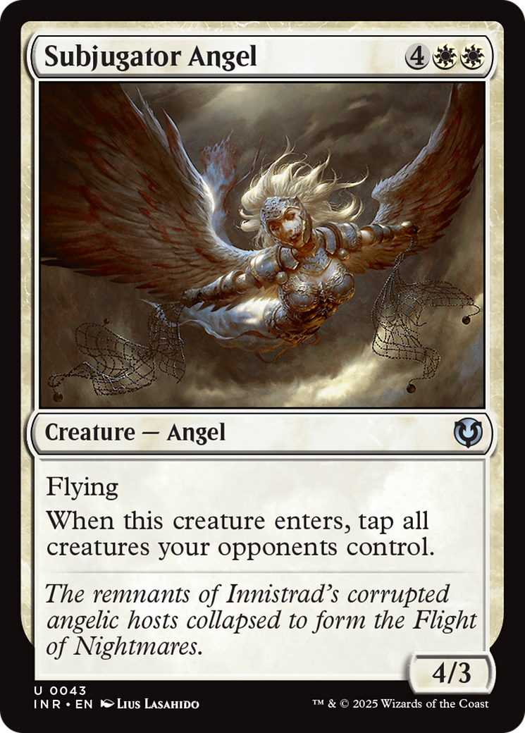 Subjugator Angel [Innistrad Remastered] | PLUS EV GAMES 