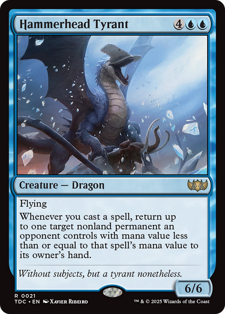 Hammerhead Tyrant [Tarkir: Dragonstorm Commander] | PLUS EV GAMES 