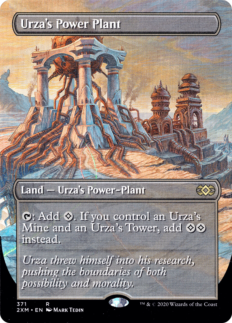 Urza's Power Plant (Toppers) [Double Masters Extended Art]