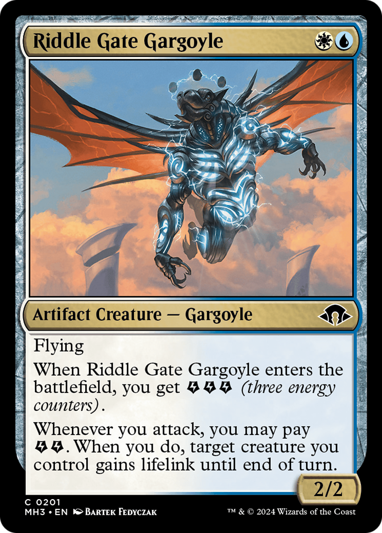 Riddle Gate Gargoyle [Modern Horizons 3] | PLUS EV GAMES 