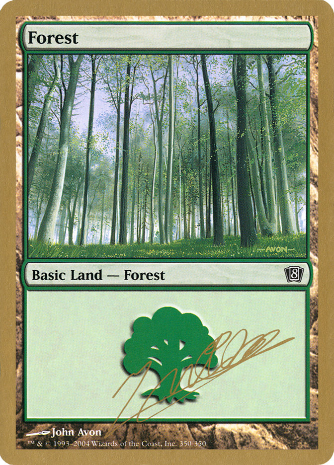 Forest (jn350) (Julien Nuijten) [World Championship Decks 2004] | PLUS EV GAMES 