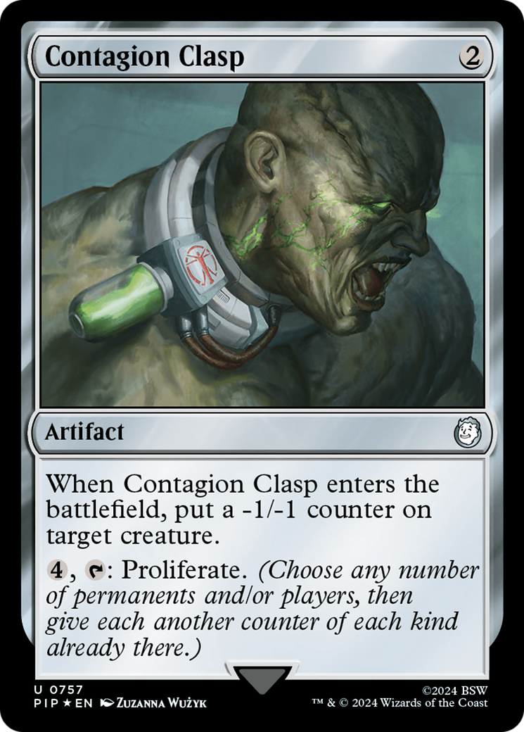 Contagion Clasp (Surge Foil) [Fallout] | PLUS EV GAMES 