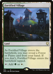 Fortified Village [Phyrexia: All Will Be One Commander] | PLUS EV GAMES 