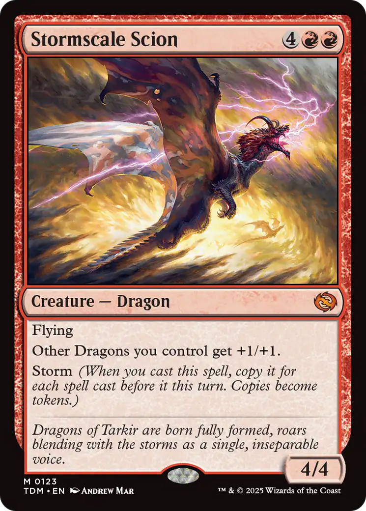 Stormscale Scion [Tarkir: Dragonstorm] | PLUS EV GAMES 