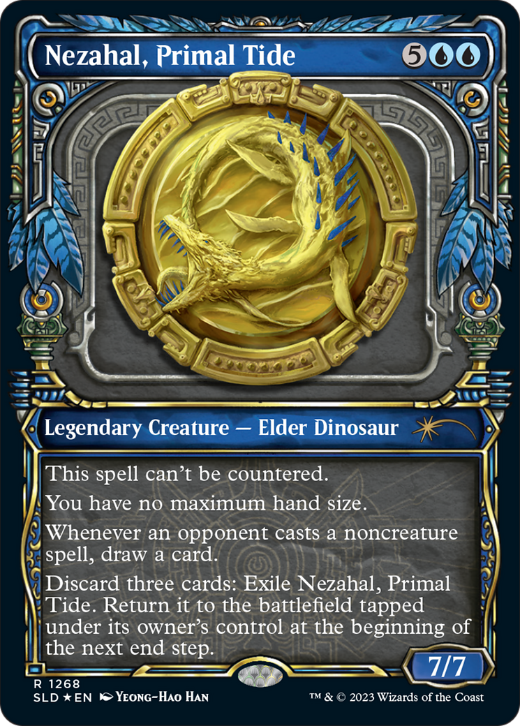 Nezahal, Primal Tide (Halo Foil) [Secret Lair Drop Series] | PLUS EV GAMES 