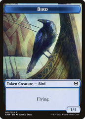 Treasure // Bird Double-Sided Token [Kaldheim Tokens] | PLUS EV GAMES 