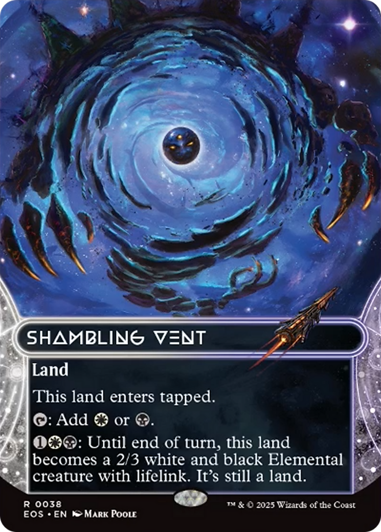 Shambling Vent (0038) (Borderless) [Edge of Eternities: Stellar Sights] | PLUS EV GAMES 
