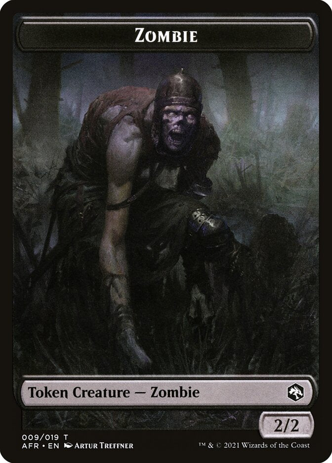 Zombie Token [Dungeons & Dragons: Adventures in the Forgotten Realms Tokens] | PLUS EV GAMES 