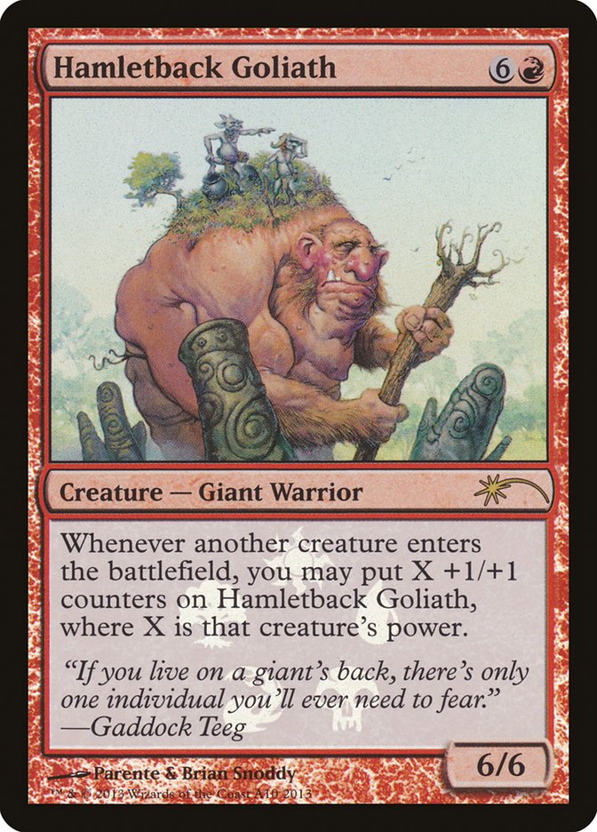 Hamletback Goliath [Resale Promos] | PLUS EV GAMES 