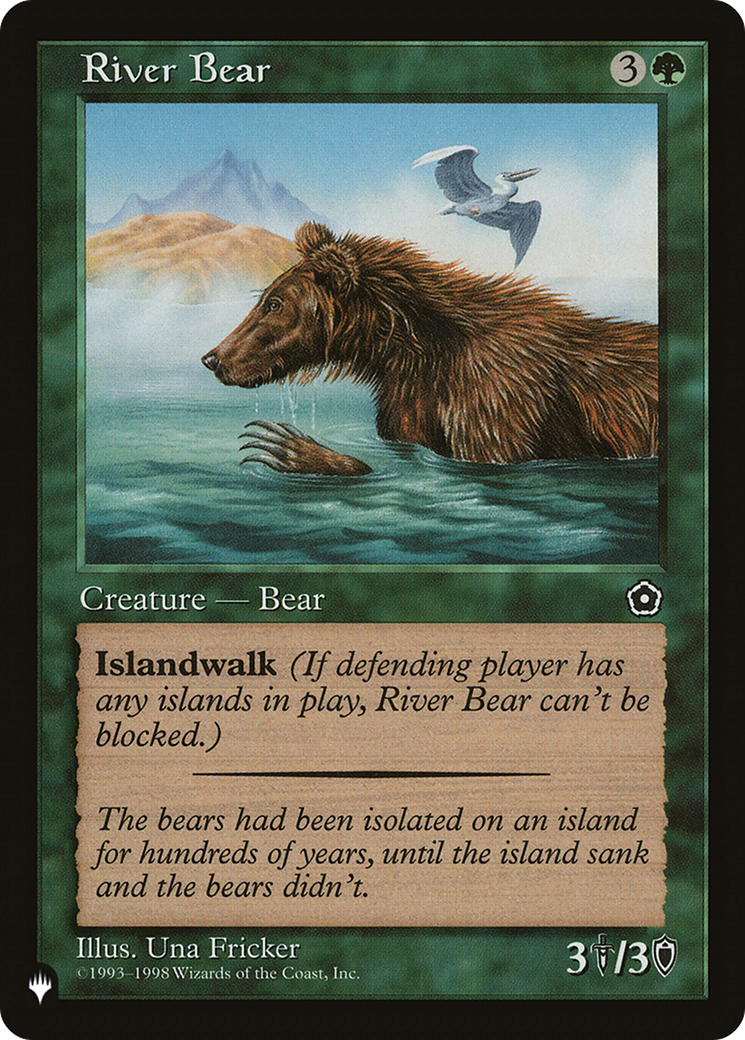 River Bear [The List Reprints] | PLUS EV GAMES 