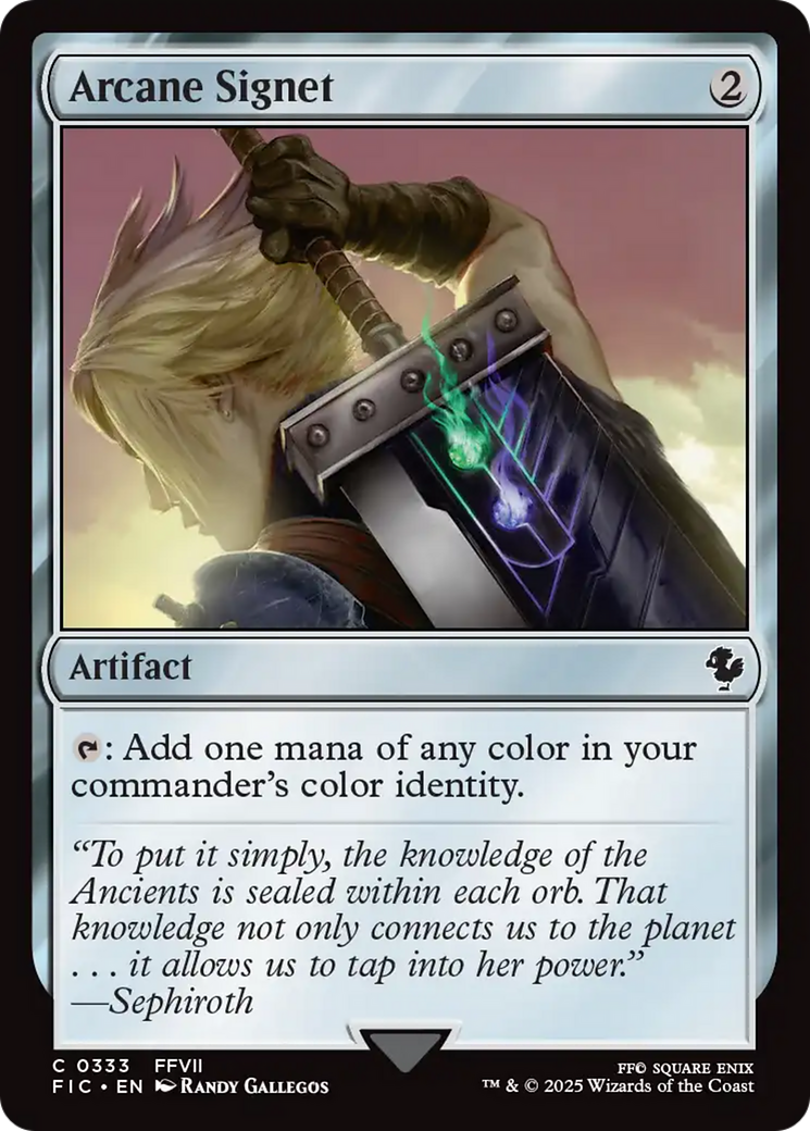 Arcane Signet (0333) [FINAL FANTASY Commander] | PLUS EV GAMES 