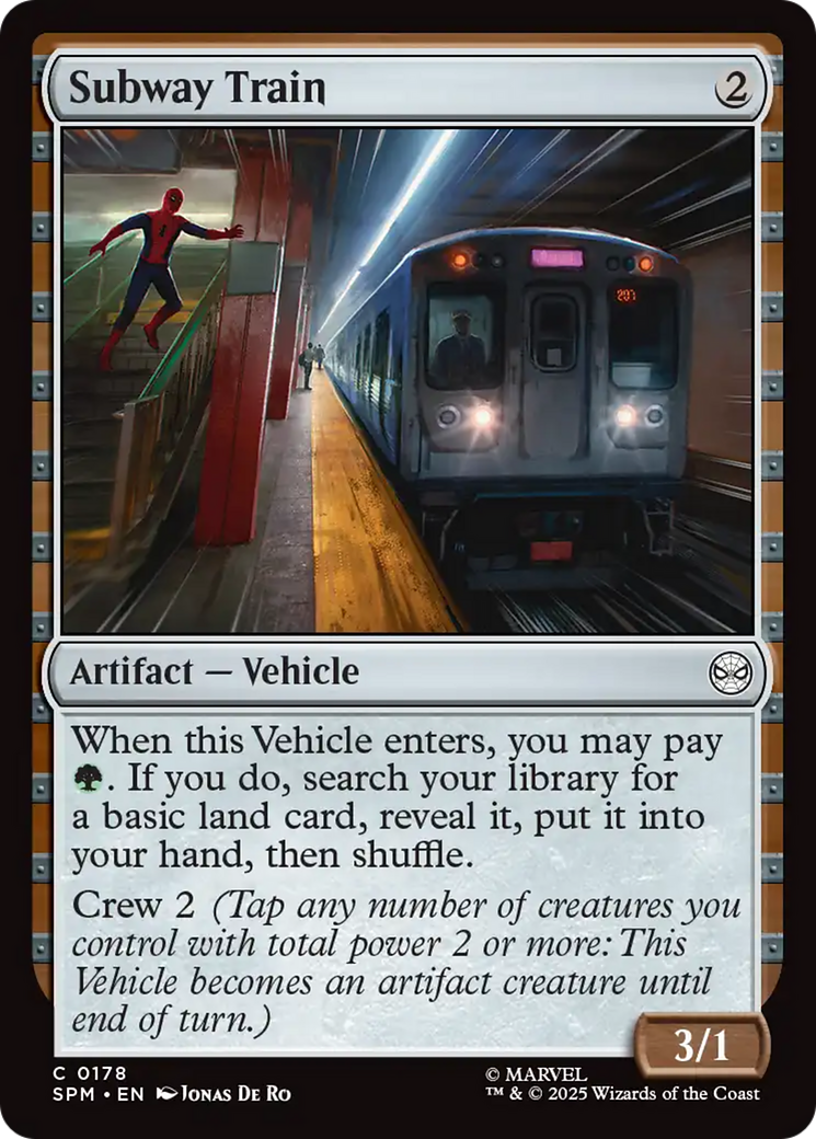 Subway Train [Marvel's Spider-Man] | PLUS EV GAMES 