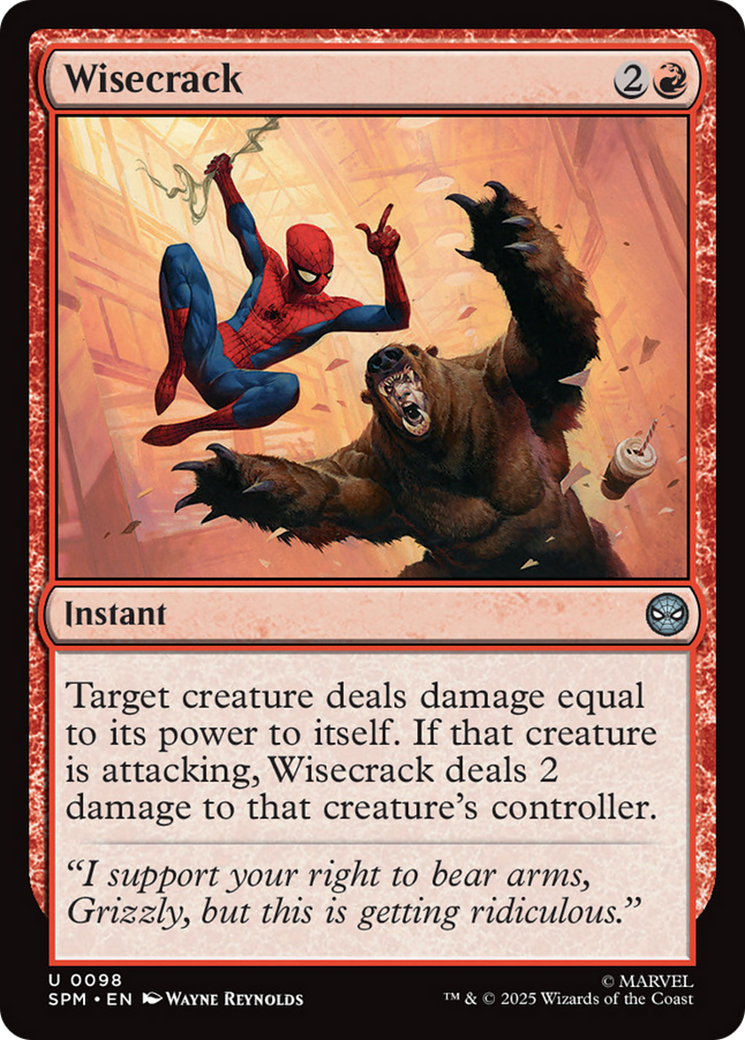 Wisecrack [Marvel's Spider-Man] | PLUS EV GAMES 