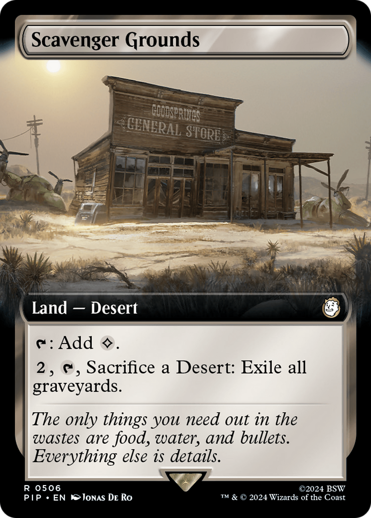 Scavenger Grounds (Extended Art) [Fallout] | PLUS EV GAMES 