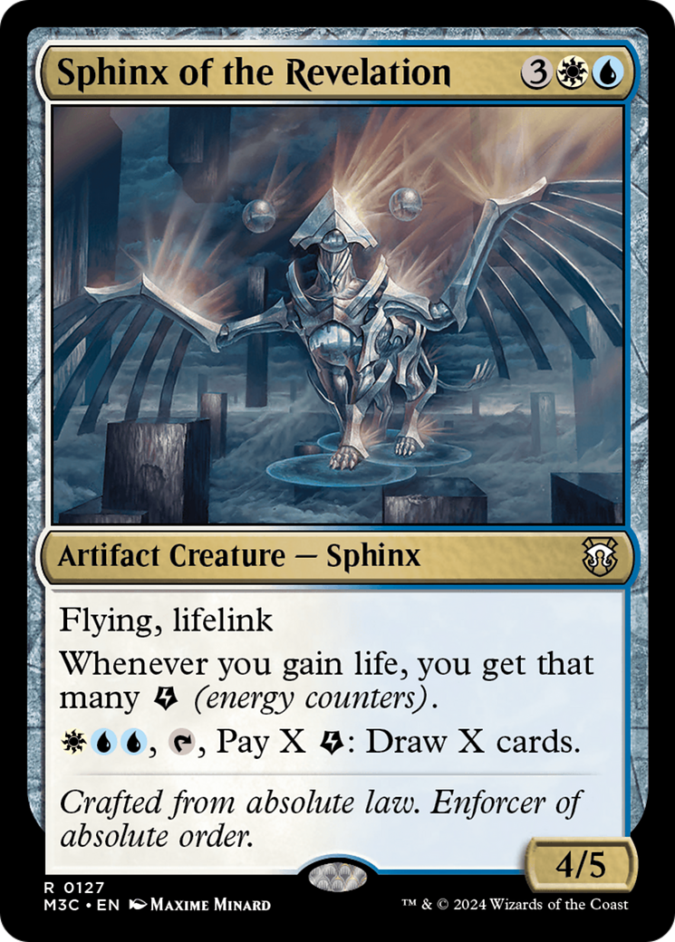 Sphinx of the Revelation (Ripple Foil) [Modern Horizons 3 Commander] | PLUS EV GAMES 