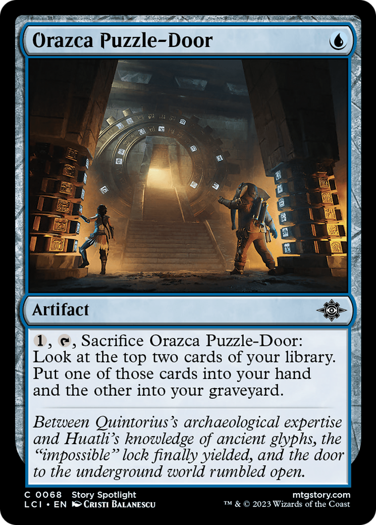 Orazca Puzzle-Door [The Lost Caverns of Ixalan] | PLUS EV GAMES 