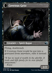 Covert Cutpurse // Covetous Geist [Innistrad: Midnight Hunt] | PLUS EV GAMES 