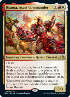 Risona, Asari Commander [Kamigawa: Neon Dynasty] | PLUS EV GAMES 