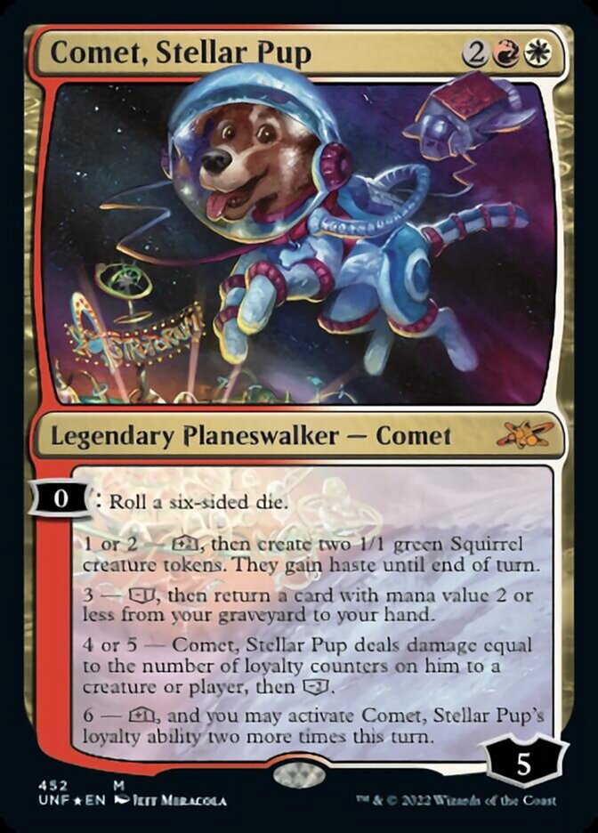 Comet, Stellar Pup (Galaxy Foil) [Unfinity] | PLUS EV GAMES 