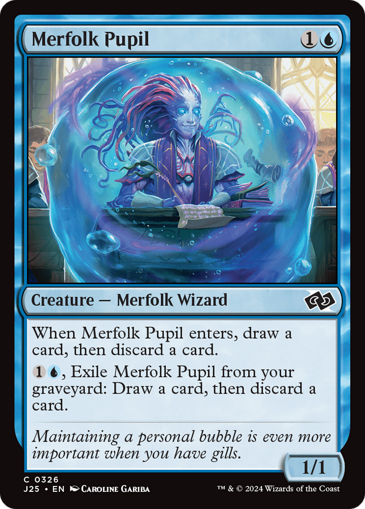 Merfolk Pupil [Foundations Jumpstart] | PLUS EV GAMES 