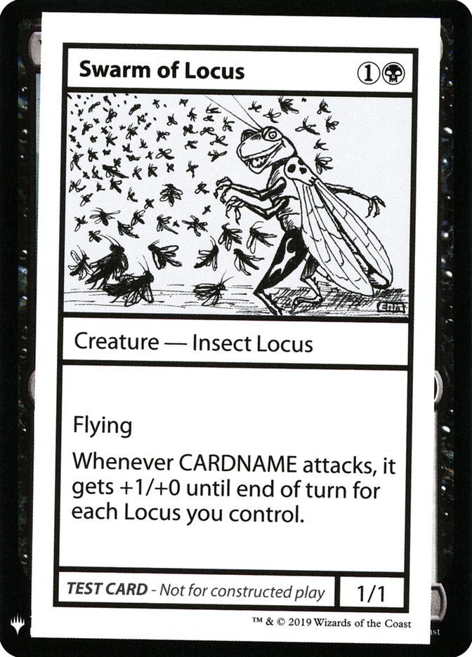 Swarm of Locus [Mystery Booster Playtest Cards] | PLUS EV GAMES 