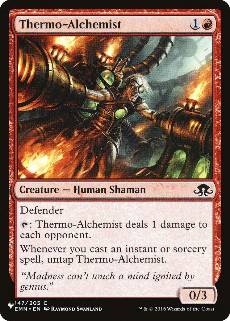 Thermo-Alchemist [The List Reprints] | PLUS EV GAMES 