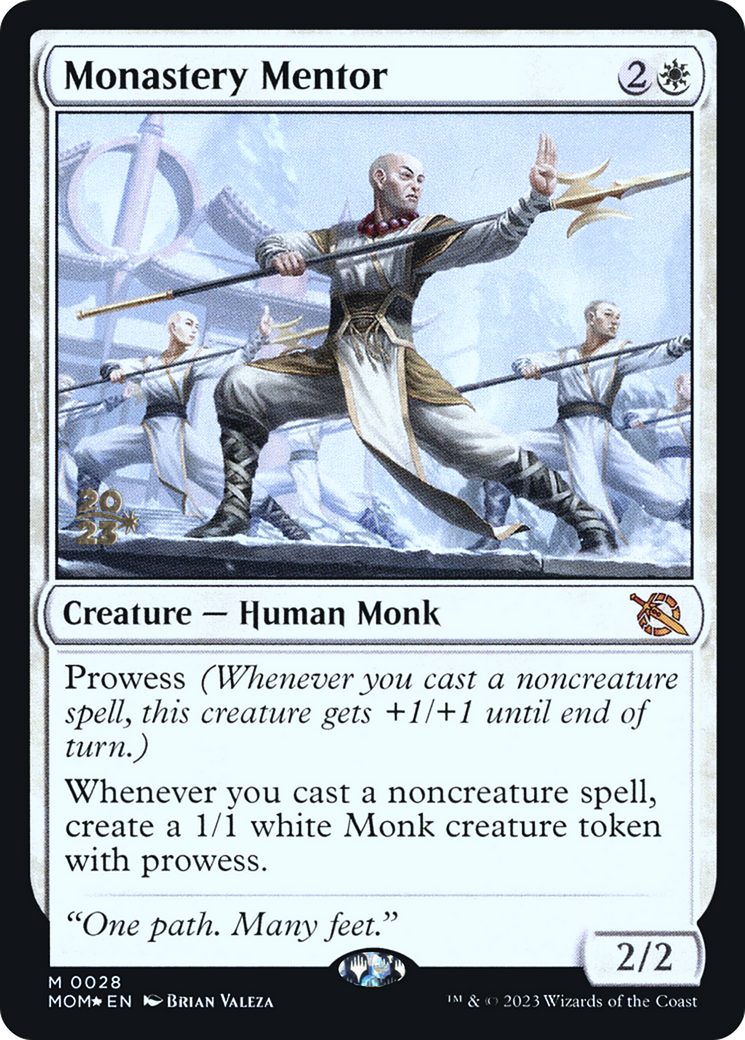 Monastery Mentor [March of the Machine Prerelease Promos] | PLUS EV GAMES 