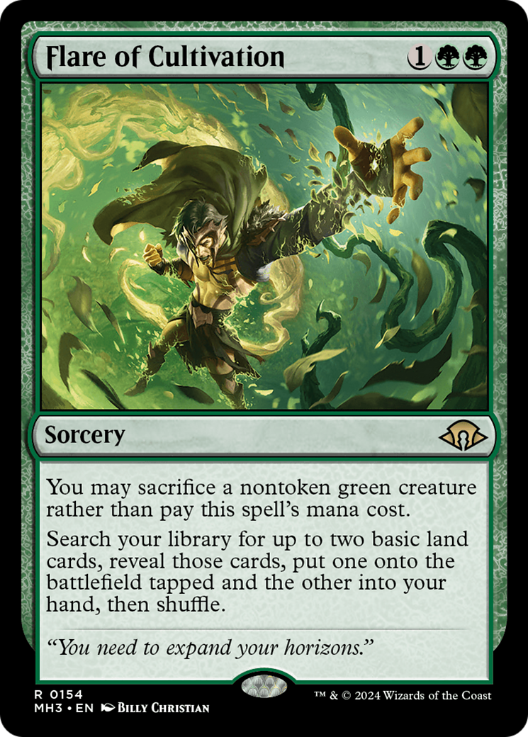 Flare of Cultivation [Modern Horizons 3] | PLUS EV GAMES 
