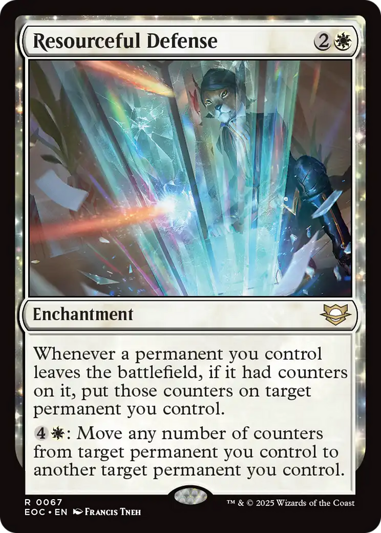 Resourceful Defense [Edge of Eternities Commander] | PLUS EV GAMES 